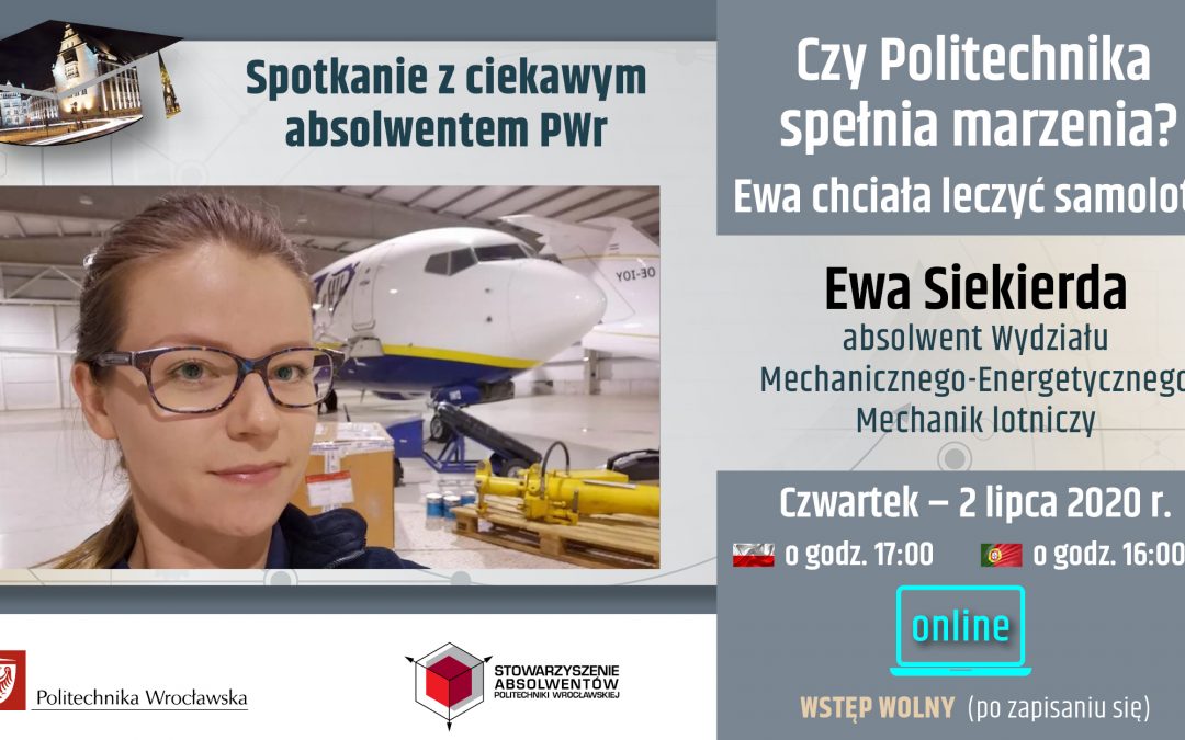 Ewa Siekierda - absolwentka PWr