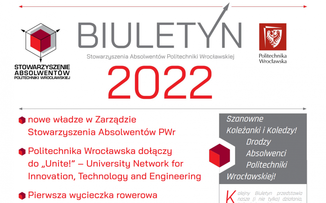 📰🎓 Biuletyn Absolwentów PWr 2022