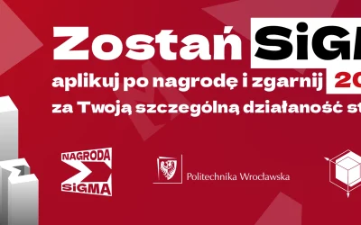 Nagroda „Sigma” – za całokształt działalności studenckiej! Ruszyły zgłoszenia!