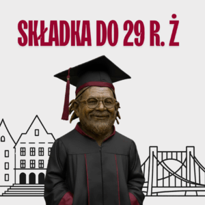 Wpisowe członkowskie – do 29 r.ż. (włącznie)