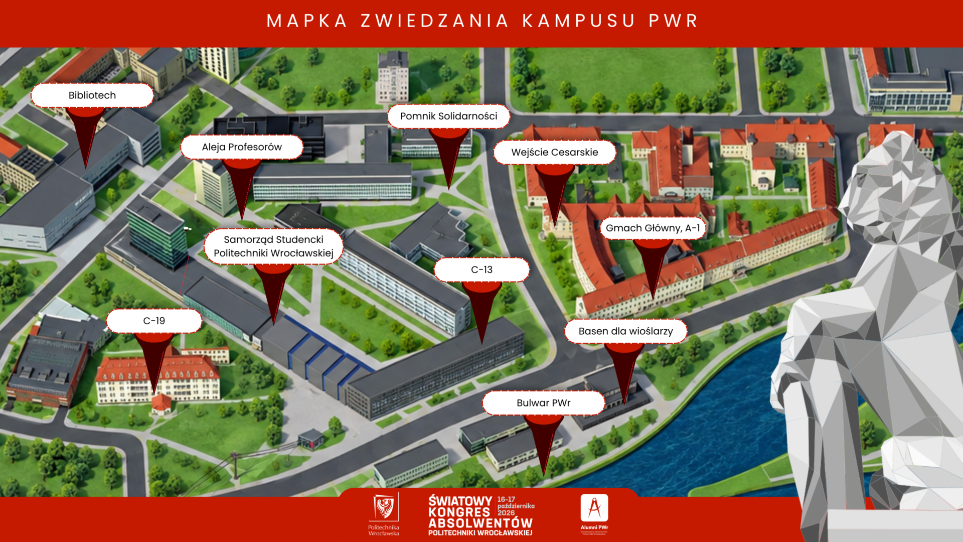 Mapa Zwiedzania Kampusu